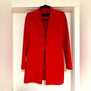 Zara Red Blazer